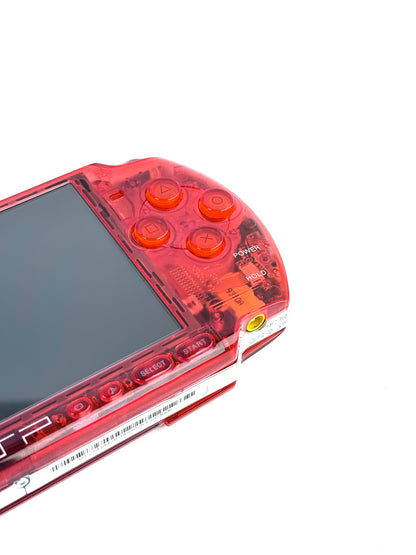 PSP 3000 - Transparent Red - IPS