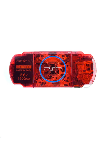 PSP 3000 - Transparent Red - IPS