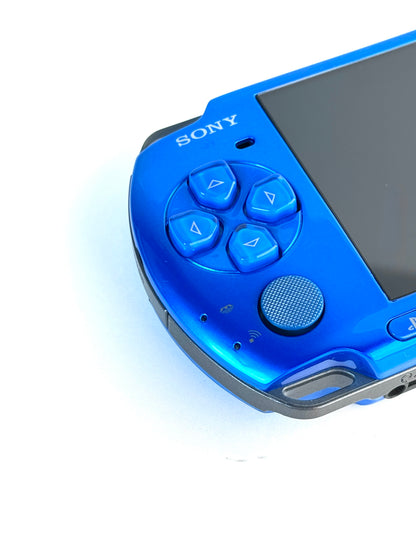 PSP 3000 - Vibrant Blue - Tactile & IPS Mod