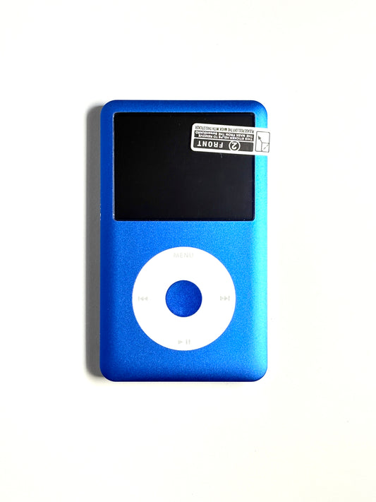 Ipod Classic 6th gen - Metallic Blue x White