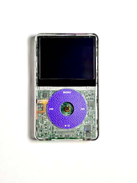 Ipod Video - Classic 5th gen - Transparent x Purple