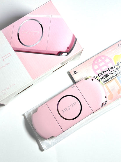 PSP 3000 - Blossom Pink - IPS w original box