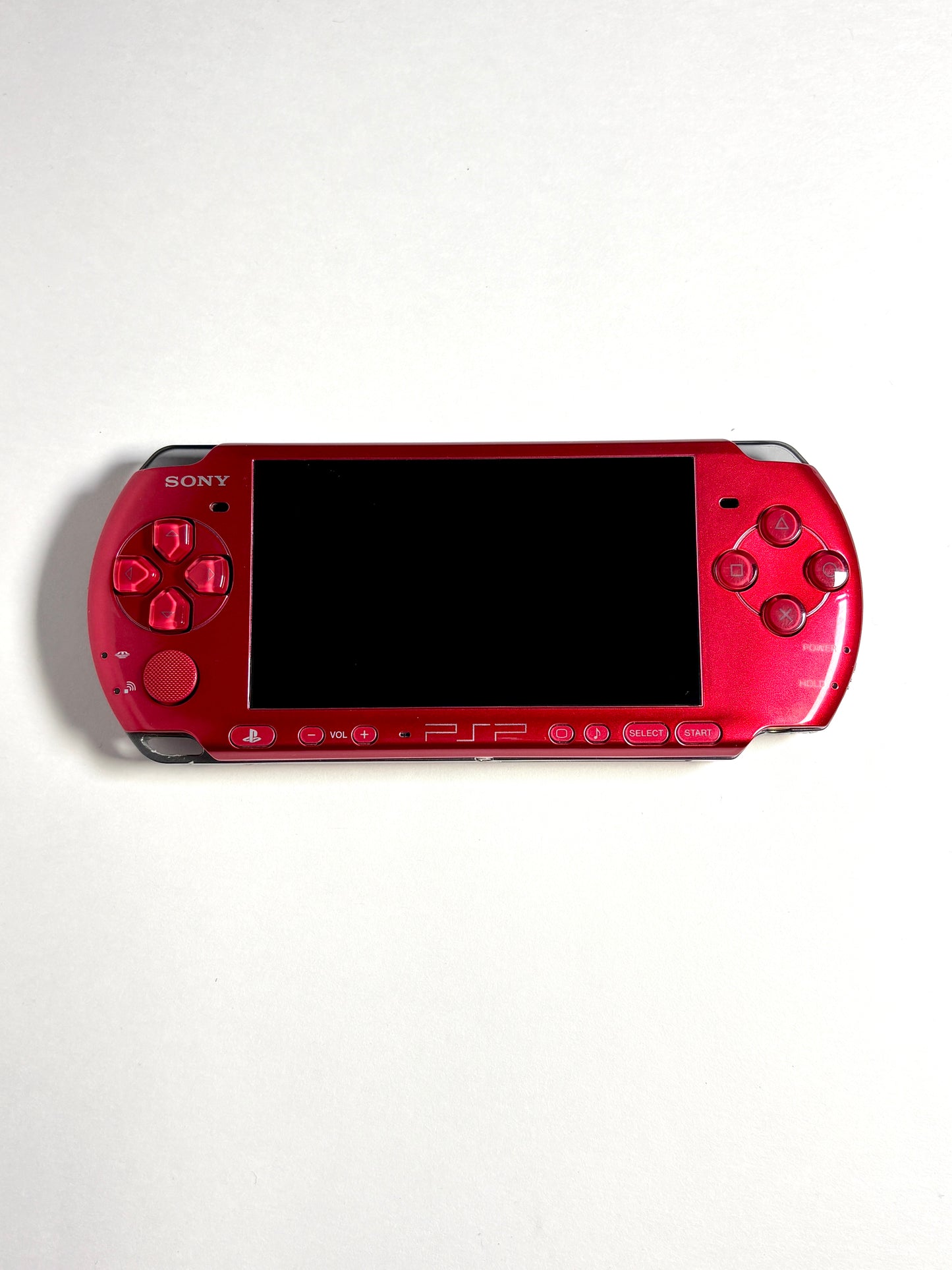 PSP 3000 - Radiant Red - IPS upgrade