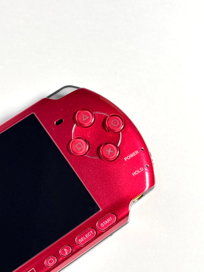 PSP 3000 - Radiant Red - IPS upgrade