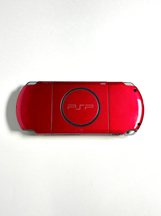 PSP 3000 - Radiant Red - IPS upgrade