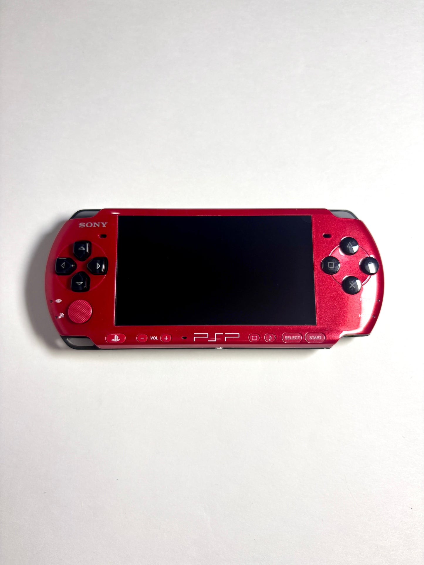PSP 3000 - Red x Black - IPS