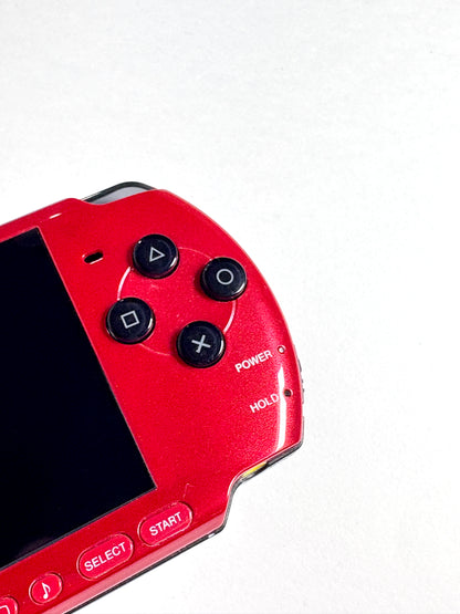 PSP 3000 - Red x Black - IPS