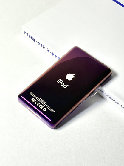 Ipod Classic 7th gen - Purple x white