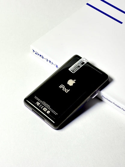 Ipod Video - Classic 5th gen - Transparent Purple x Black
