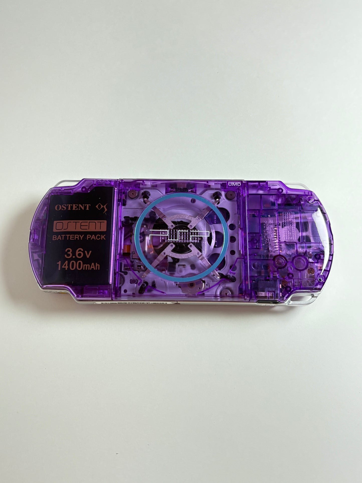 PSP 3000 - Transparent Purple - Eva edition