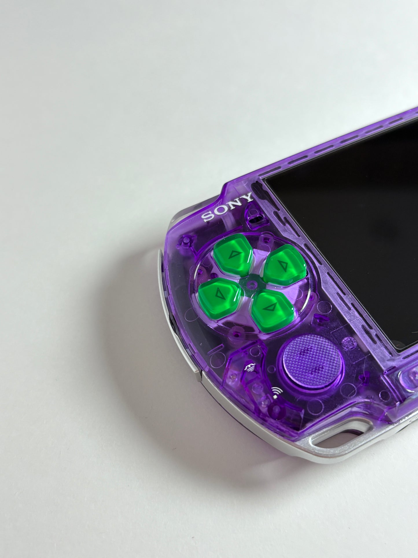 PSP 3000 - Transparent Purple - Eva edition
