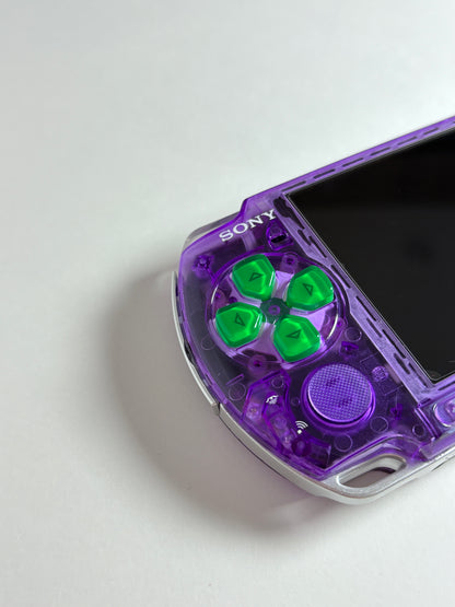 PSP 3000 - Transparent Purple - Eva edition