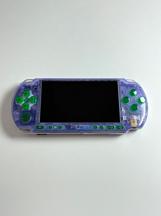 PSP 3000 - Transparent matte purple - Eva edition