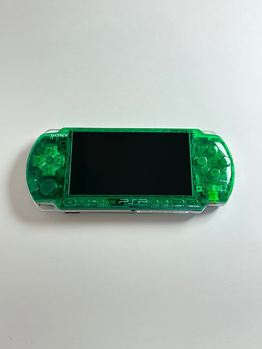 PSP 3000 - Transparent Green