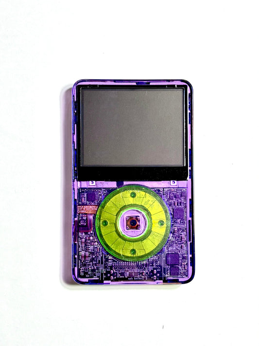 iPod Classic 5th gen - Eva Edition - Purple x Green