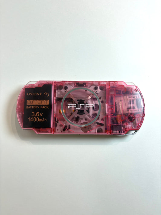 PSP 3000 - Transparent matte pink