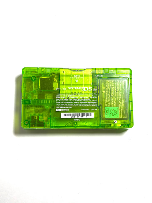 Nintendo DS Lite - Transparent Lime Green