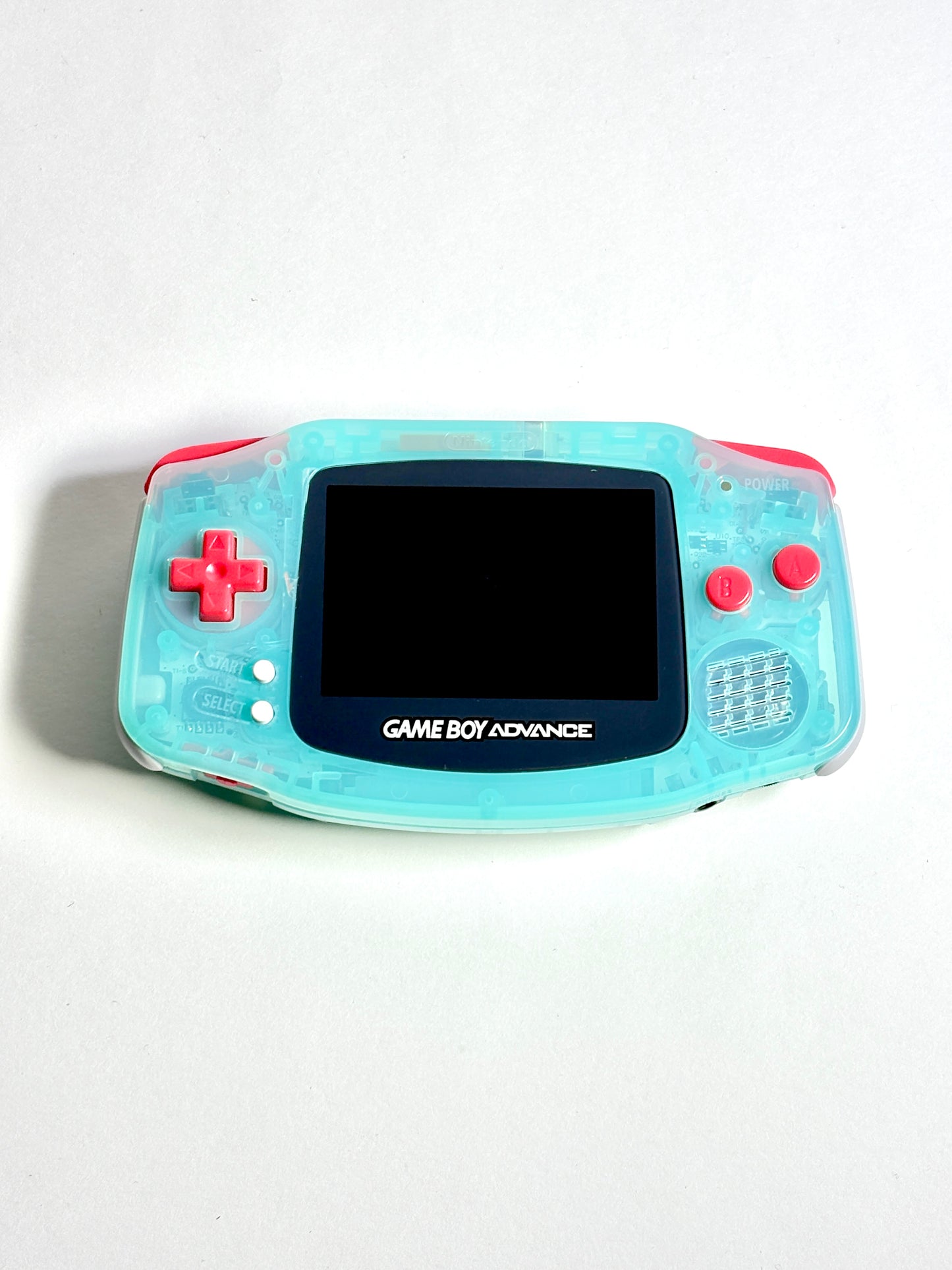 Game Boy Advance – Transparent Mint x Red