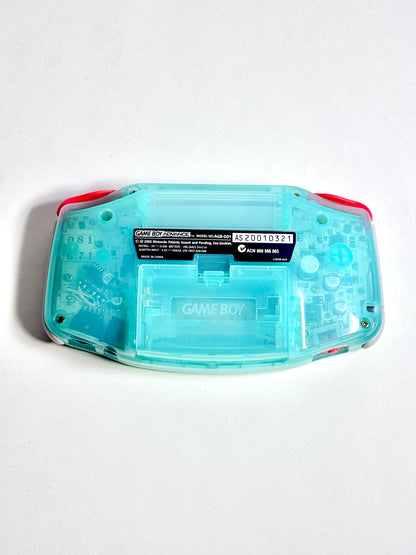 Game Boy Advance – Transparent Mint x Red