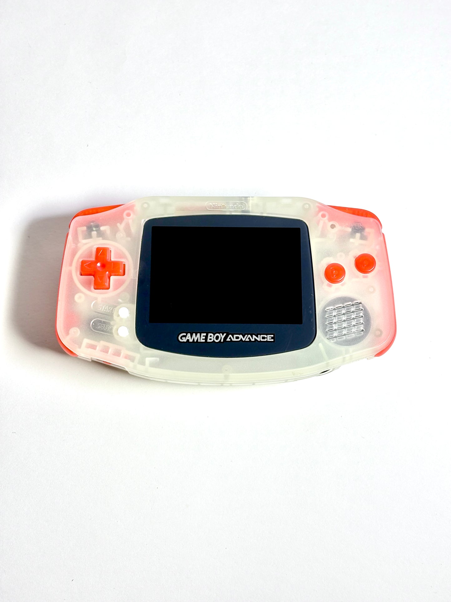 Game Boy Advance – Glow in the dark x Red