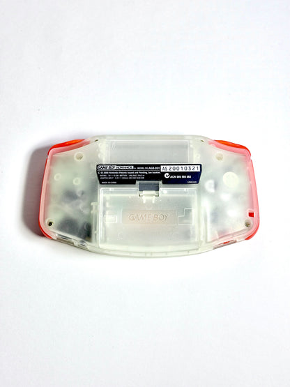 Game Boy Advance – Glow in the dark x Red