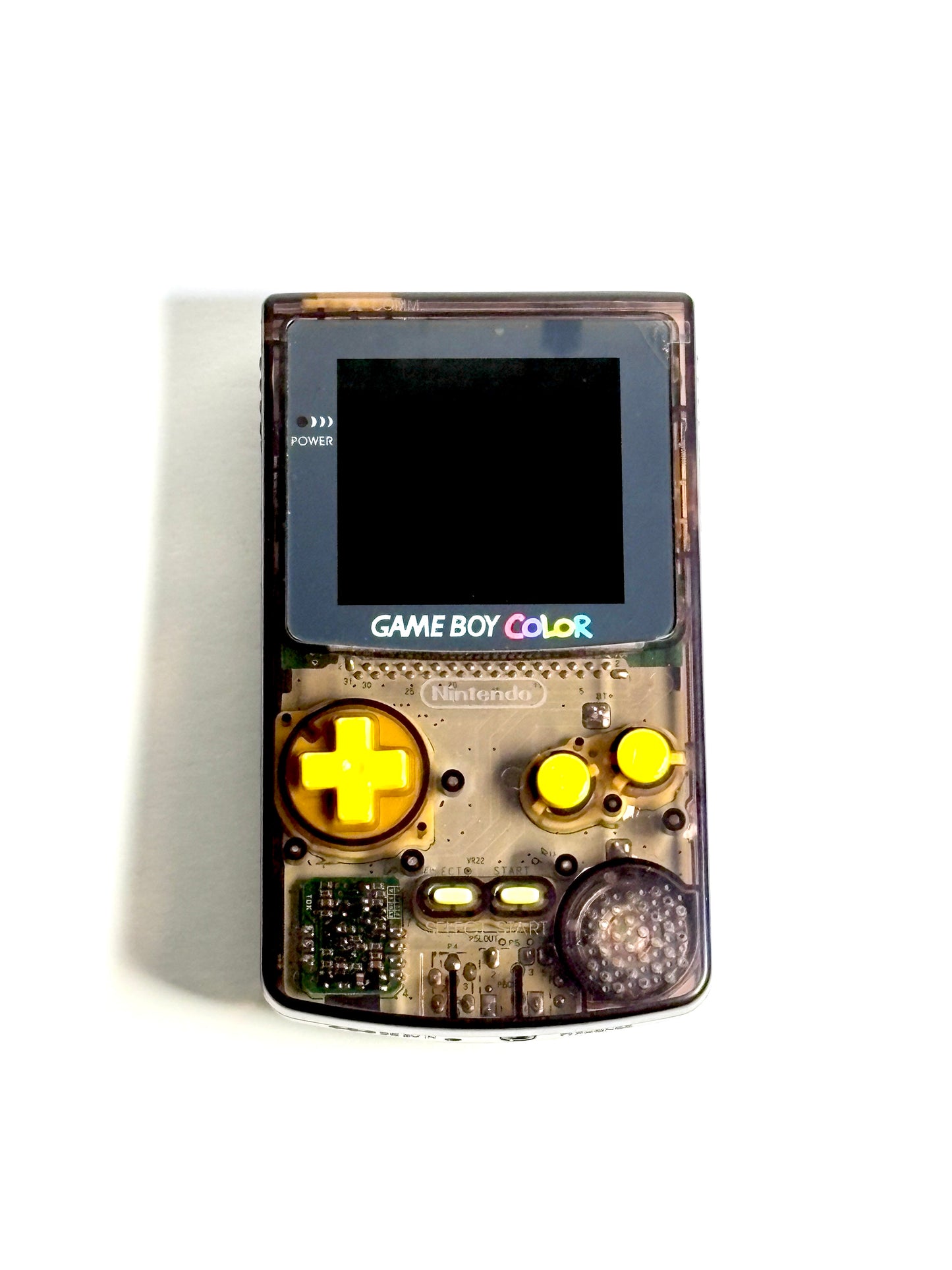 Game Boy Color – Transparent Black x Yellow