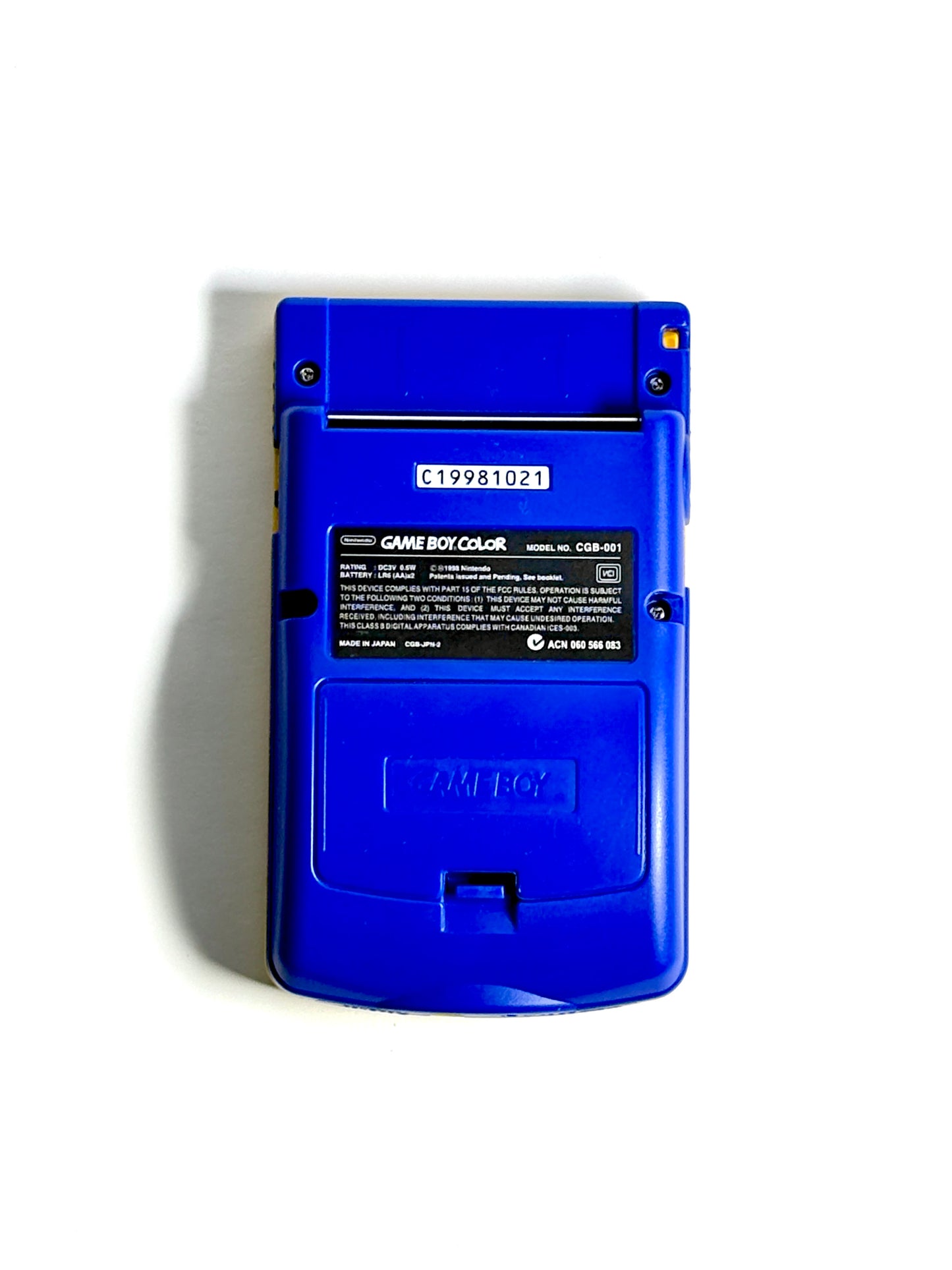 Game Boy Color – Pokemon special Pikachu edition