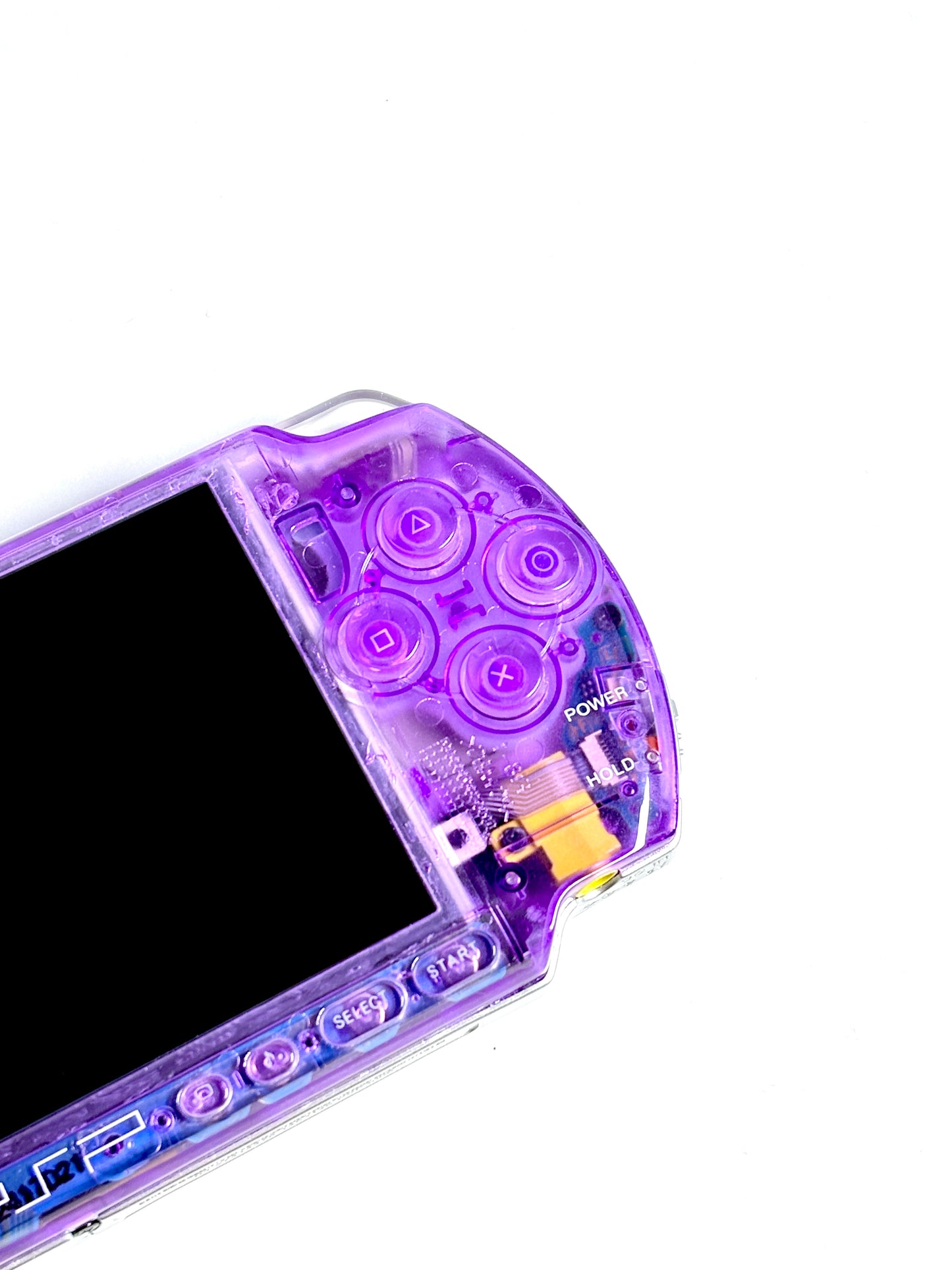 PSP 3000 - Transparent Purple - IPS