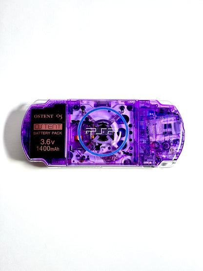 PSP 3000 - Transparent Purple - IPS