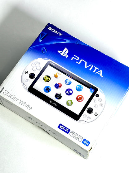 Ps Vita 2000 - Glacier White w Original box and acessories