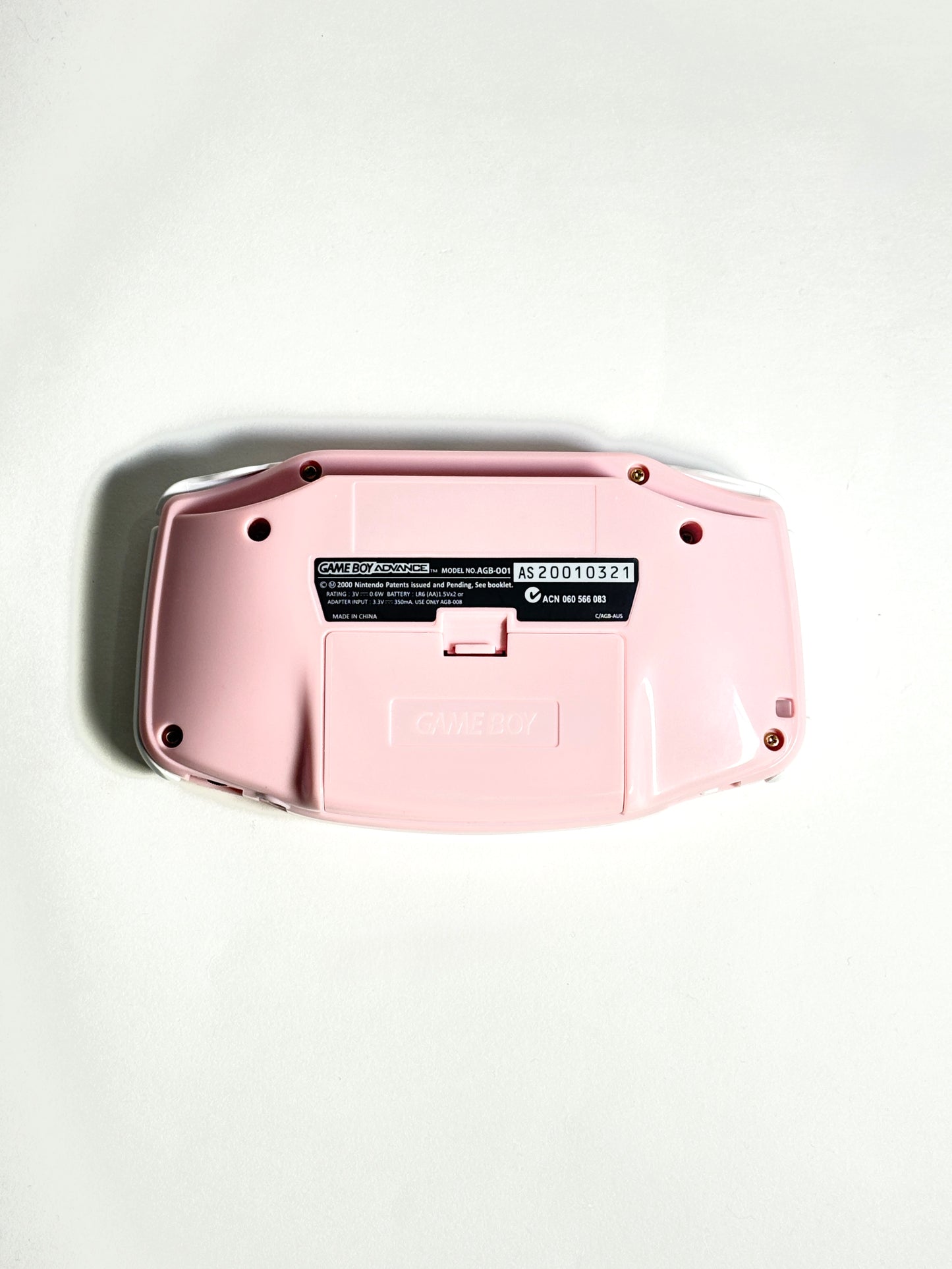 Game Boy Advance – Pink x White