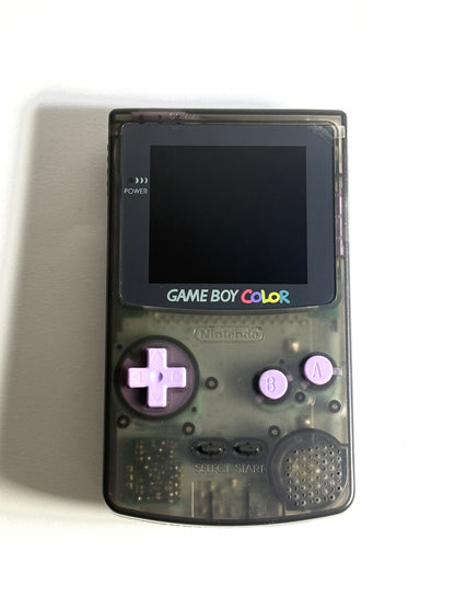 Game Boy Color – Transparent Black x Liliac
