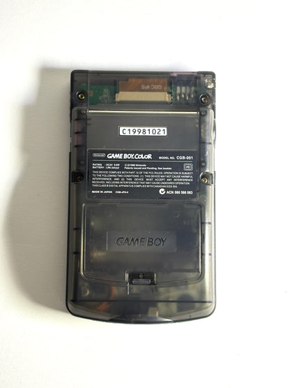 Game Boy Color – Transparent Black x Liliac