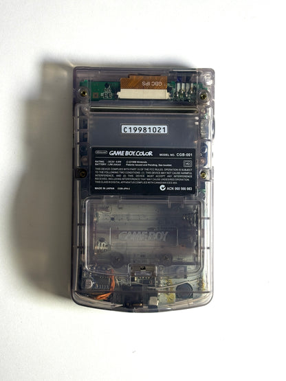 Game Boy Color – Transparent w Purple tint