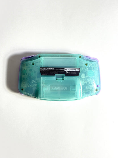 Game Boy Advance – Transparent Mint x Yellw/liliac