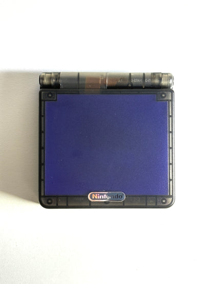 Game Boy Advance SP – Transparent Black x Purple