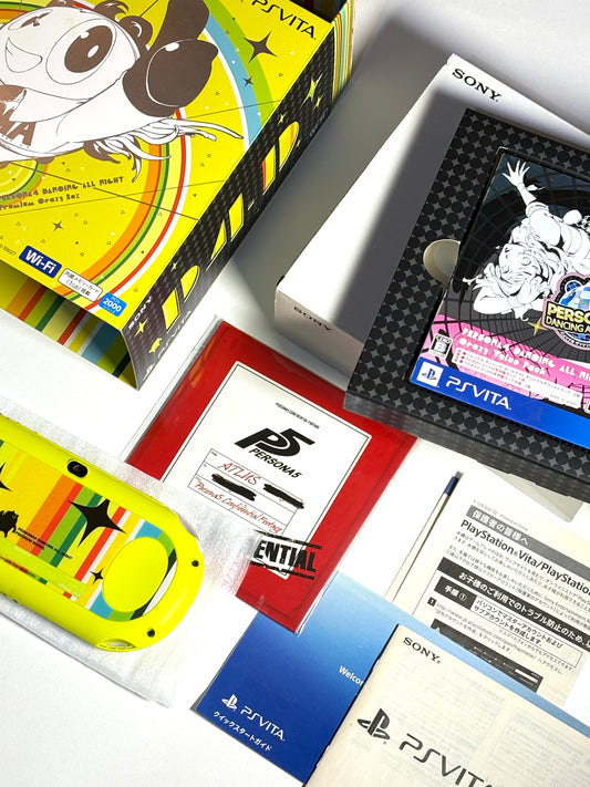 PS Vita 2000 - Persona 4 Dancing All Night Premium Crazy Box Limited Edition Japan