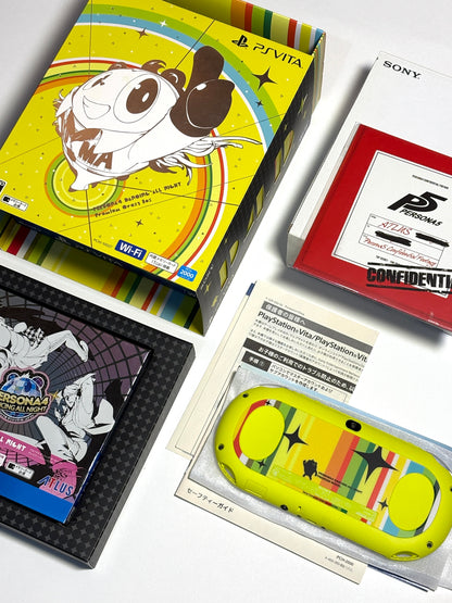 PS Vita 2000 - Persona 4 Dancing All Night Premium Crazy Box Limited Edition Japan