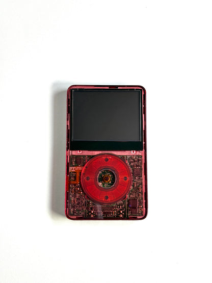 Ipod Video - Classic 5th gen - Transparent Red