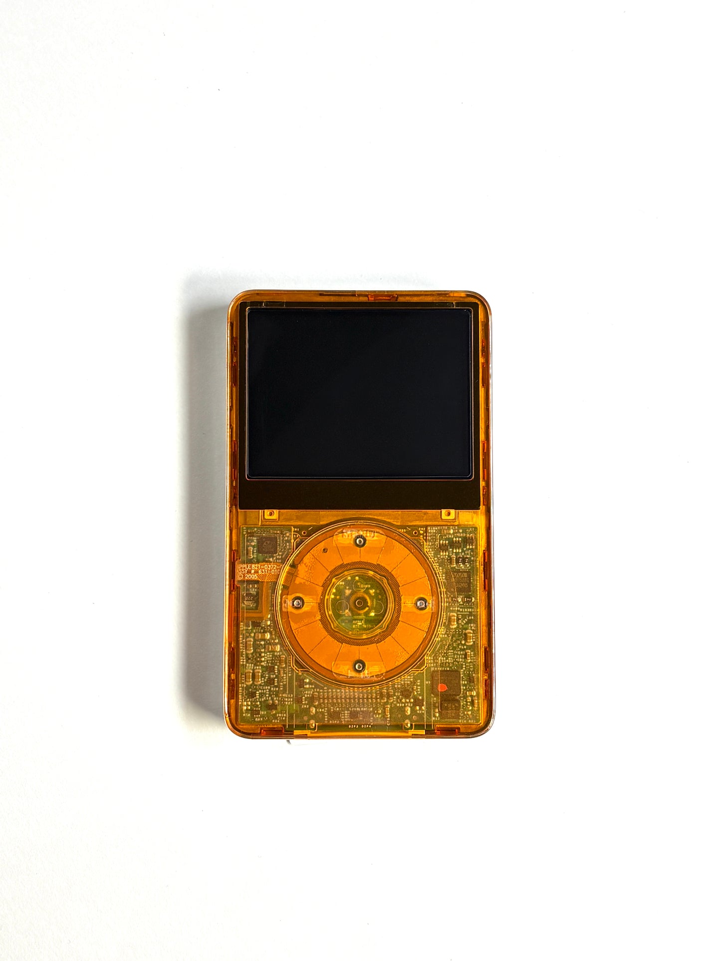 Ipod Video - Classic 5th gen - Transparent Orange
