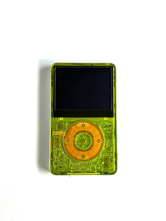 Ipod Video - Classic 5th gen - Transparent Neon Green