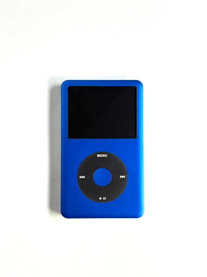Ipod Classic 6th gen - Metallic Blue x Black