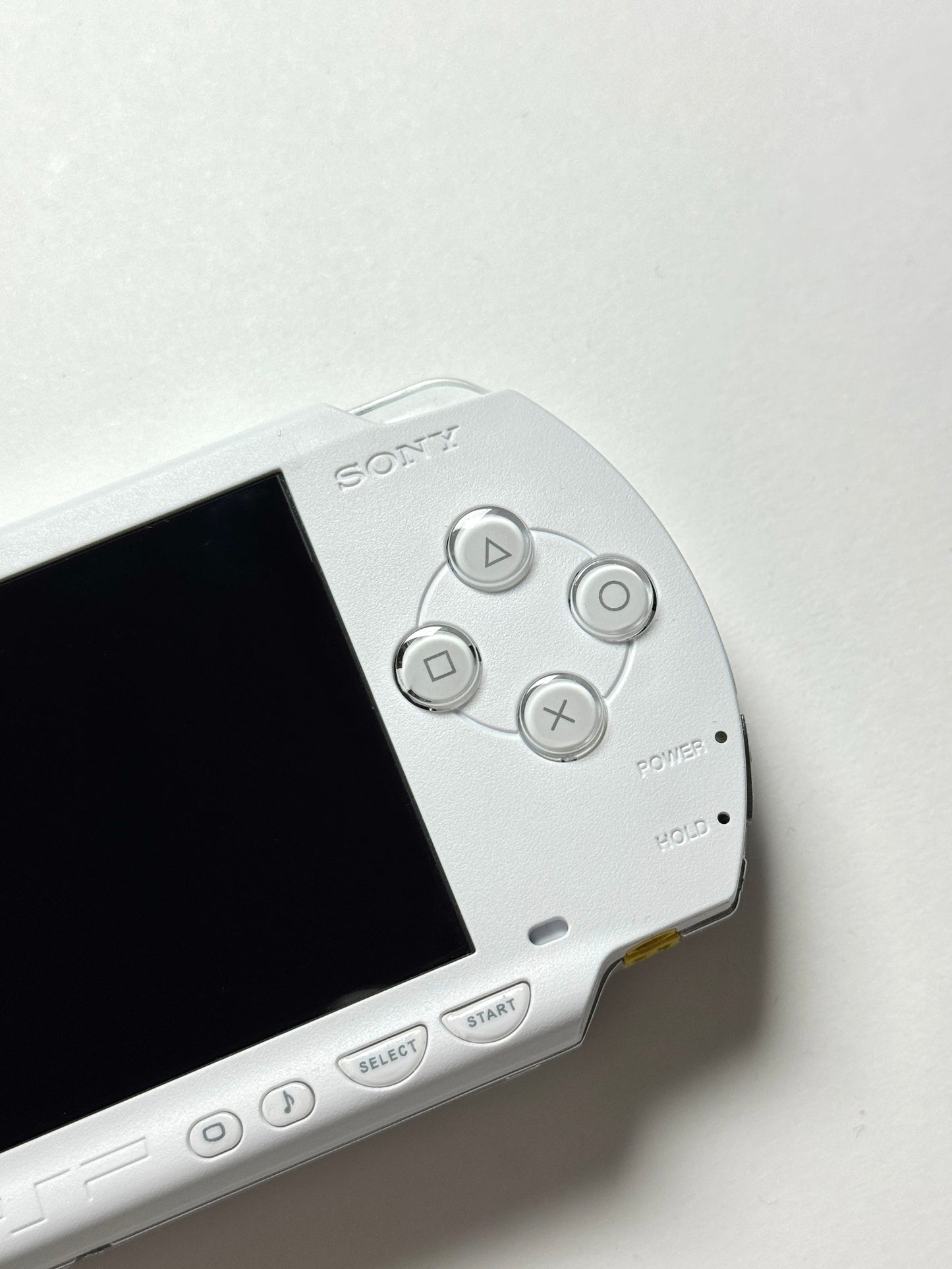 PSP 1000 - White - Tactile & IPS mod