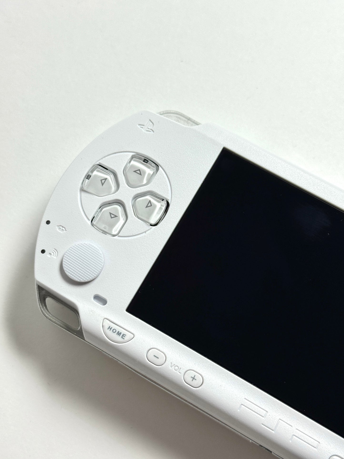 PSP 1000 - White - Tactile & IPS mod