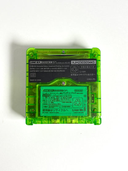Game Boy Advance SP – Transparent Green&nbsp;