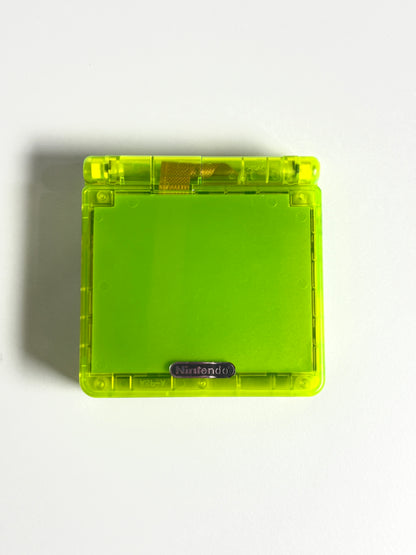Game Boy Advance SP – Transparent Neon Green