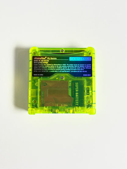 Game Boy Advance SP – Transparent Neon Green