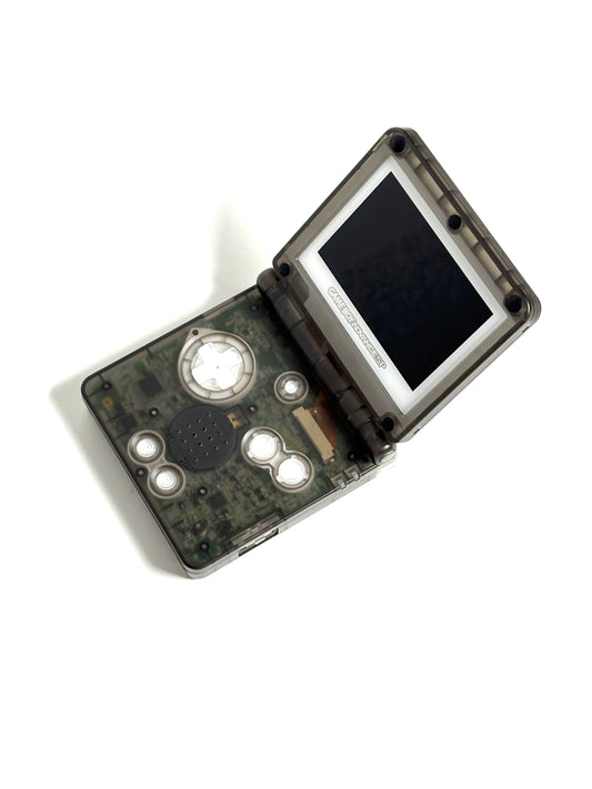 Game Boy Advance SP – Transparent Black x White
