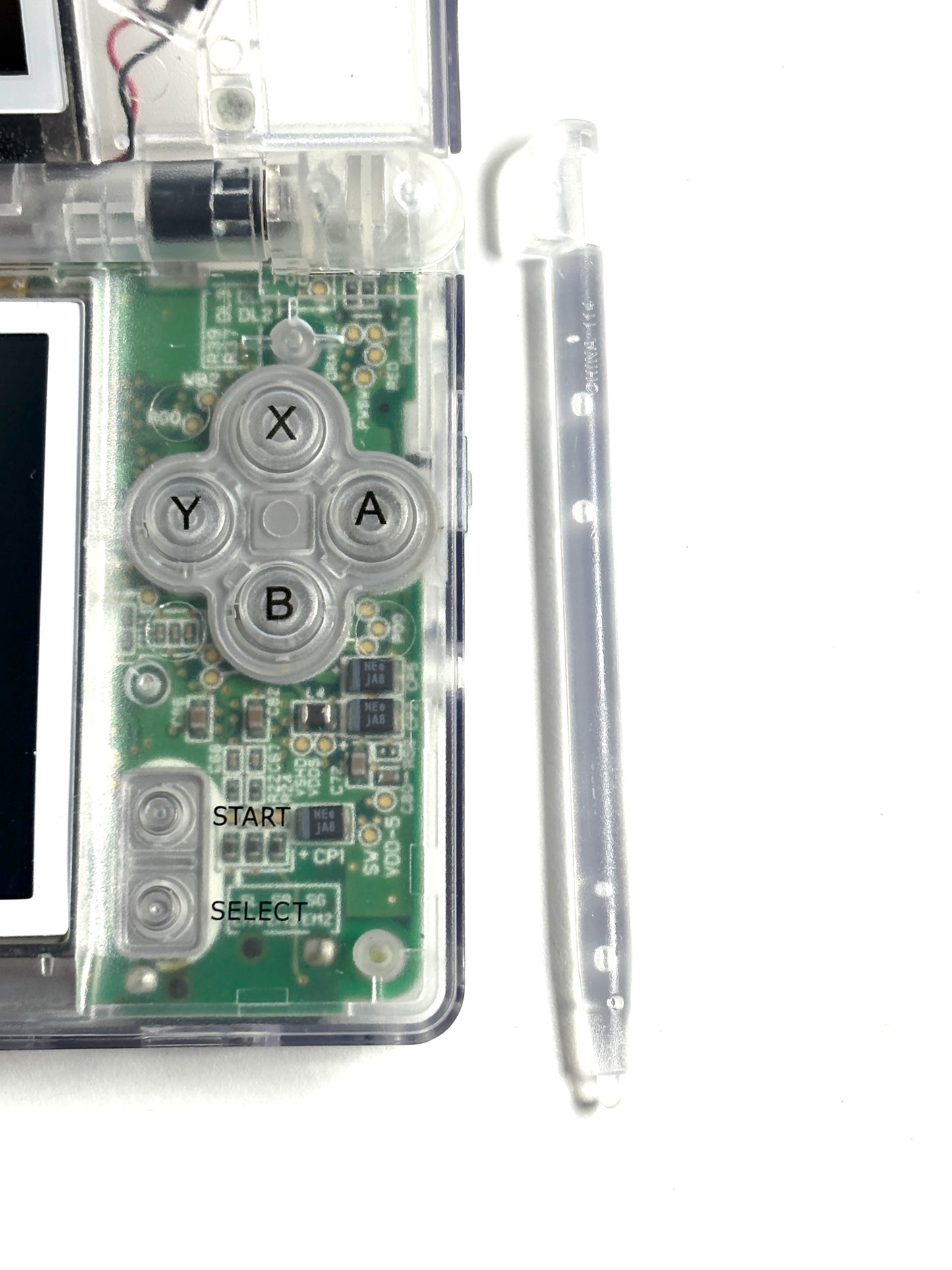 Nintendo DS Lite - Transparent White