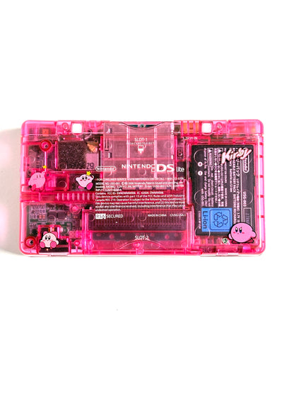 Nintendo DS Lite - Kirby Transparent Pink